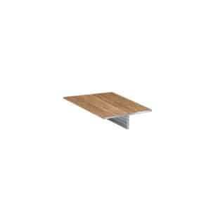 EndCap, 2x2'', Royal-Oak, Königseiche